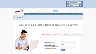 
                            2. Infonet Notícias de Sergipe - Sua internet com muito mais vantagens