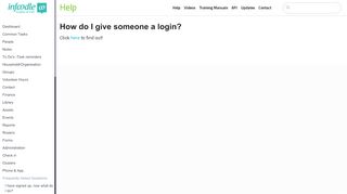 
                            9. Infoodle Help :: How do I give someone a login?