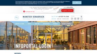 
                            13. Infoportal Login - Flughafen Münster/Osnabrück
