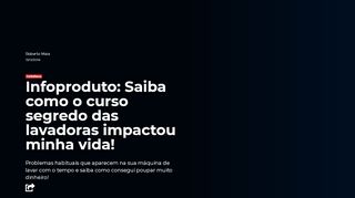 
                            9. Infoproduto: Saiba como o curso segredo das lavadoras impactou ...