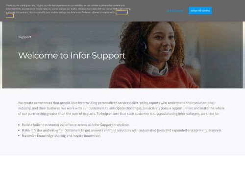 
                            5. Infor Customer Support | Infor