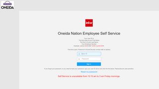 
                            11. Infor Employee Self Service