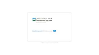 
                            5. Infor Login Page - Cleveland Clinic Abu Dhabi