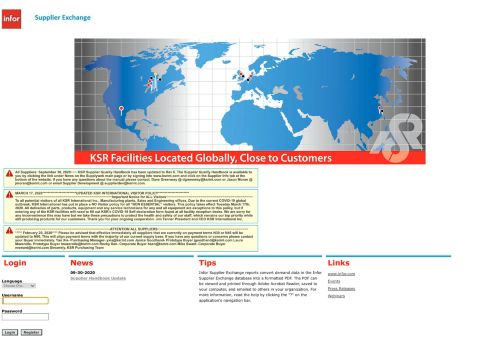 
                            13. Infor Supplier Exchange® 11.5.03.025 | Log In