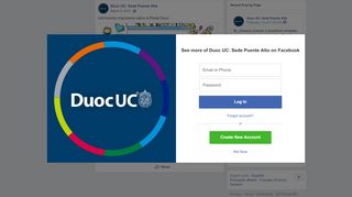 
                            8. Información importante sobre el Portal Duoc. - Duoc UC: Sede Puente ...