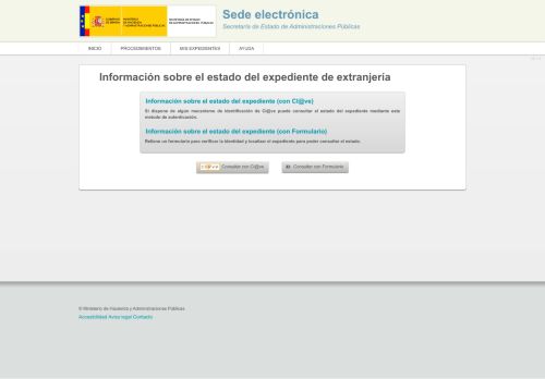 
                            4. Información sobre el estado del expediente de extranjería :: Ministerio ...