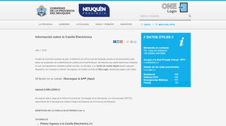 
                            2. Información sobre la Casilla Electrónica - Sitio Web Oficial del ...
