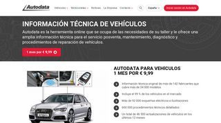 
                            3. Información Técnica De Vehículos | Autodata | España