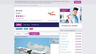 
                            7. Informacja o linii lotniczej Air Cairo / Tickets.pl