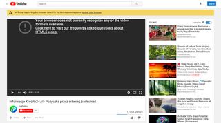 
                            8. Informacje Kredito24.pl - Pożyczka przez internet, bankomat - YouTube
