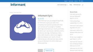 
                            2. Informant Sync - Pocket Informant