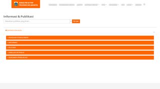 
                            7. Informasi & Publikasi - PTSP DKI