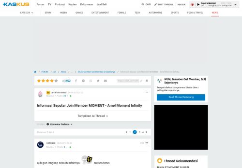 
                            11. Informasi Seputar Join Member MOMENT - Amel Moment Infinity - Page ...
