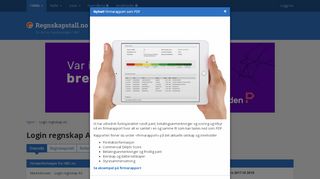 
                            4. Informasjon om Login regnskap AS - Regnskapstall