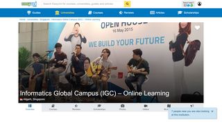 
                            6. Informatics Global Campus (IGC) – Online Learning | Singapore ...