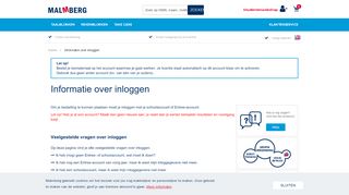 
                            3. Informatiepagina inloggen - MBO - Malmberg webshop