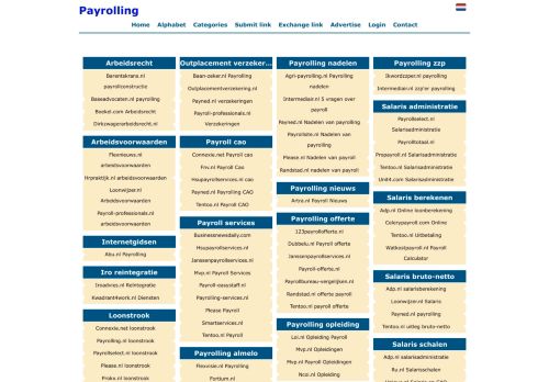 
                            11. Informatieve links over payrolling op startpagina.net