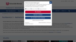 
                            2. Informatik - FB3 - Uni Bremen -- Login