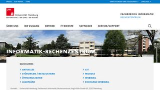 
                            9. Informatik-Rechenzentrum : Einrichtungen : Universität Hamburg