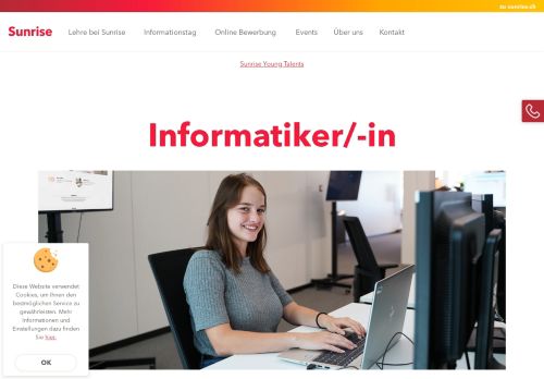 
                            6. Informatiker/-in - Sunrise