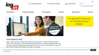 
                            1. Informatiker/in EFZ - login Berufsbildung