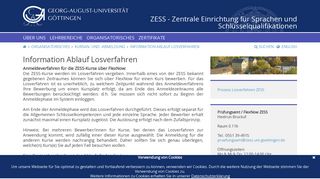 
                            7. Information Ablauf Losverfahren - Georg-August-Universität Göttingen