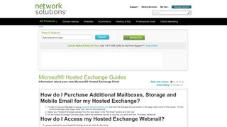 
                            12. Information about your new Microsoft®Hosted Exchange Email