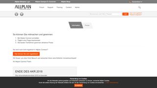 
                            8. Information - Allplan Connect
