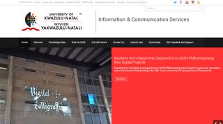 
                            10. Information and Communication Services – University of ... - UKZN