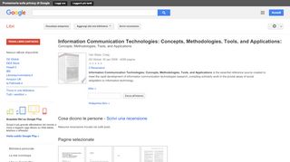 
                            8. Information Communication Technologies: Concepts, Methodologies, ...