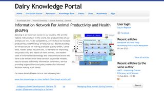 
                            5. Information Network For Animal Productivity and Health (INAPH ...