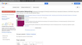 
                            9. Information Networking: Networking Technologies for Enhanced ...