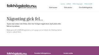 
                            3. Information om Mina sidor - folkhogskola.nu - Folkhögskola.nu