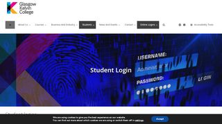 
                            9. Information on how to login to different college ICT systems