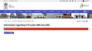 
                            6. Information regarding CLTS under SBM and LSBA | Welcome To ...