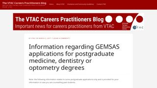 
                            12. Information regarding GEMSAS applications for postgraduate ...