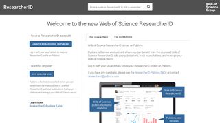 
                            4. information - ResearcherID.com