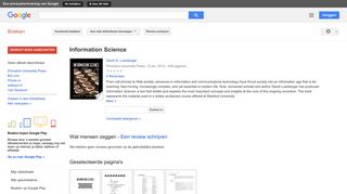 
                            5. Information Science