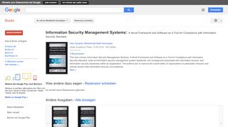 
                            10. Information Security Management Systems: A Novel Framework and ...