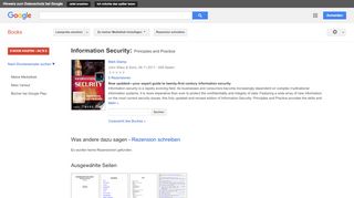 
                            11. Information Security: Principles and Practice