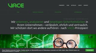 
                            10. Information Security - Services / Produkte - VACE