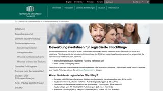 
                            3. Information | Studentensekretariat | Studentenservice | TU Chemnitz