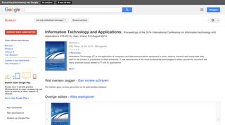 
                            8. Information Technology and Applications: Proceedings of the 2014 ...