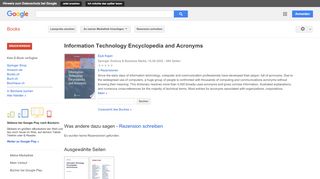 
                            11. Information Technology Encyclopedia and Acronyms