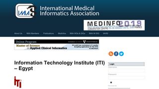 
                            4. Information Technology Institute (ITI) - Egypt - IMIA