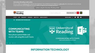 
                            11. Information Technology – University of Reading