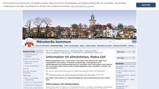 
                            12. Information till allmänheten, Södra Cell - Mönsterås kommun