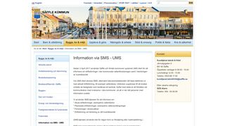 
                            10. Information vis SMS-UMS - Saffle Kommun