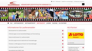 
                            2. Informationen/ Dokumente: Hessischer Leichtathletik-Verband