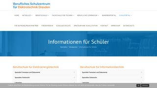 
                            3. Informationen für Schüler - BSZET - Berufliches Schulzentrum für ...